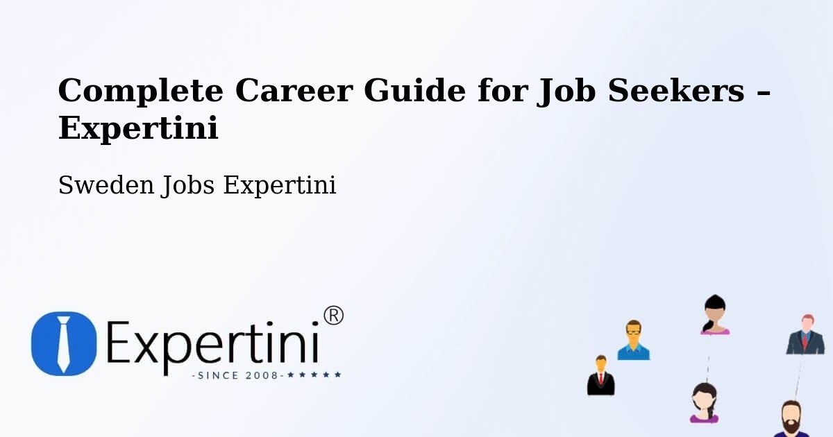 Career Guide for Job Seekers – Växjö - Växjö, Sweden Jobs Expertini