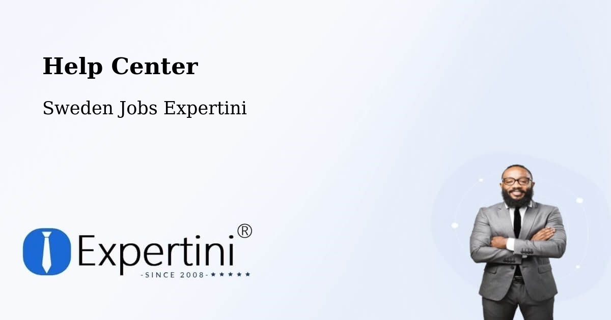 Help Center – Växjö - Sweden Jobs Expertini
